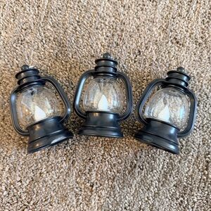 Set 3, mini camping lanterns. party favors, imaginative play.